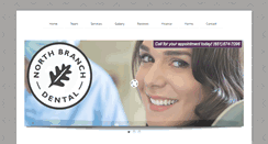 Desktop Screenshot of northbranchdental.com